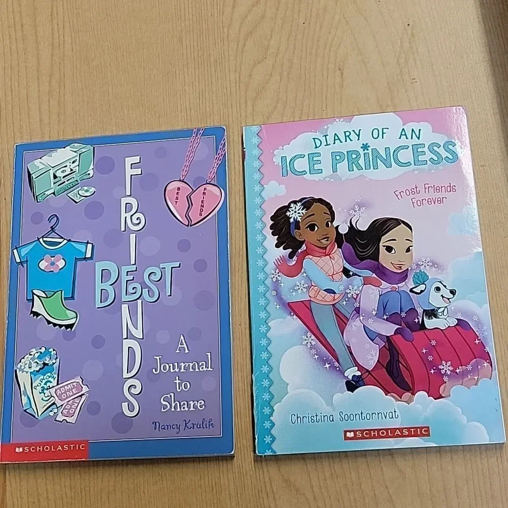 11 paperback‎ books. 5 Sleepover Friends, 6 assorted paperback.